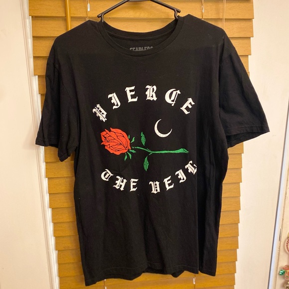 Pierce The Veil Rose & crescent moon shirt - Picture 3 of 4